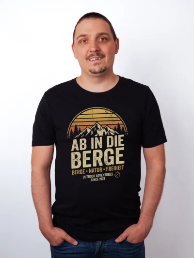 Ab in die Berge T-Shirt - Alltag