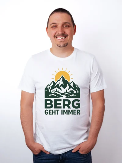 Berg geht immer T-Shirt - Urlaubsbegleiter