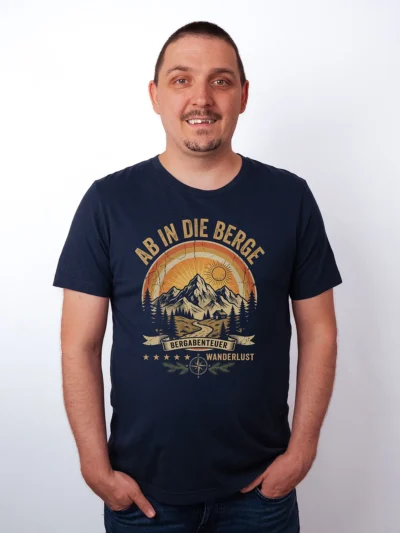 Bergabenteuer fuer Wanderlust T-Shirt - Streetwear
