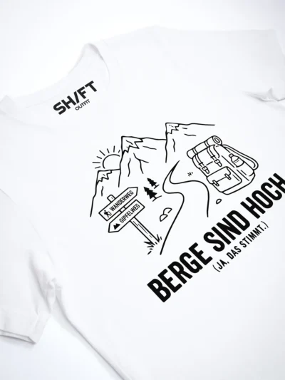 Berge sind hoch T-Shirt - Heisse Jahreszeit