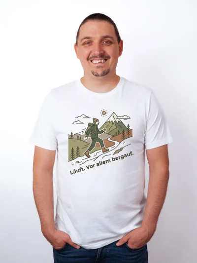 Einfach bergauf T-Shirt - Essential