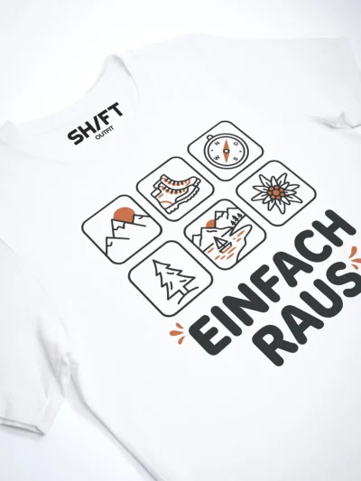 Einfach raus T-Shirt - Casual Style