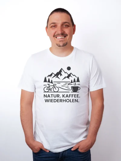Kaffee in der Natur T-Shirt - Sonnige Tage