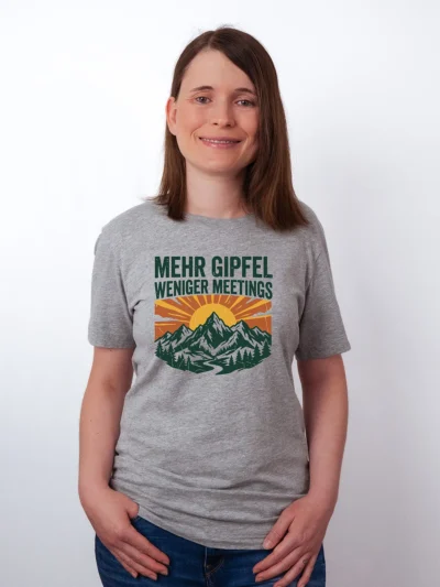 Mehr Gipfel und weniger mettings T-Shirt - Festival Look