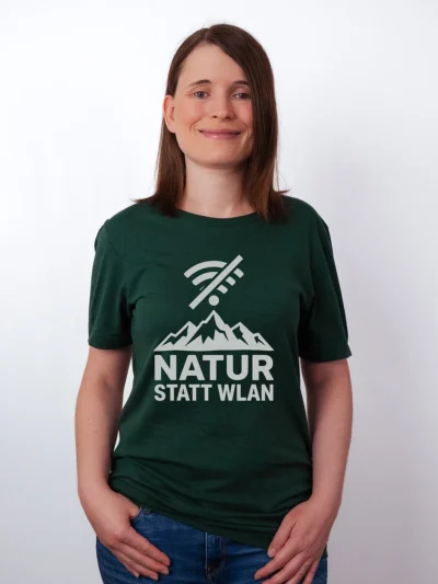 Natur statt WLAN T-Shirt - Essential