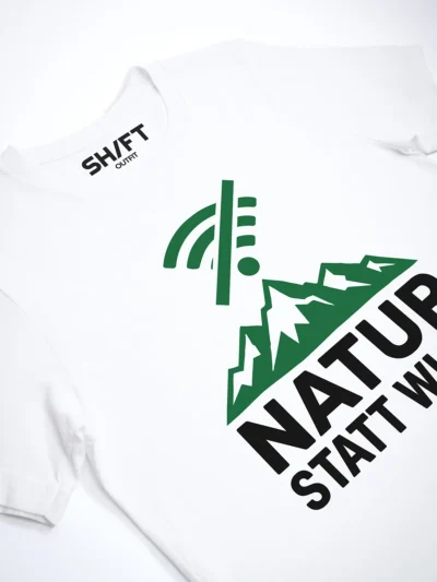Natur statt WLAN T-Shirt - Festival Look